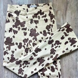 Cowprint pants 28”